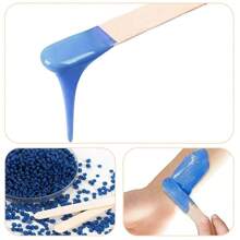 200/100/50/10pcs Disposable Wooden Waxing Sticks Wax Beans Applicator Stick For Hair Removal Full Body Depilatory Tool, Hair Products And Accessories For Barber Salon Beauty Travel Essentials