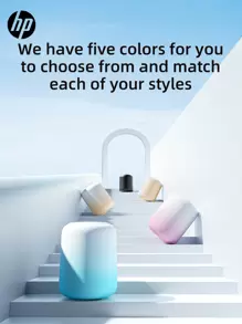 HP HP Wireless Speakers,Dopamine Color Matching Speaker,Outdoor, Portable,TF\Flach Drive Data Read,Wireless Speaker, Wireless5.3,Booming Bass-Charge Speakers For More Louder Volume And Longer Service Lifetimes