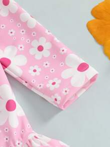 Newborn Baby Swimwear - Pink - View 6