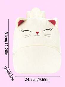 Mochila para la vuelta al cole para niños de 3 a 6 años - Bolsa de animales de pana personalizada con bordado del nombre, artículo esencial lindo para preescolar y kindergarten