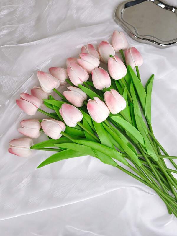 Artificial Tulip Flowers Home Decor, INS Style Ornamental Fake Flowers For Living Room, Bedroom, Home Decoration, Weddings, Festivals Gifts Birthday Graduation