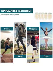 5/15 件装凝胶水泡绷带水泡垫 - 防水水胶体绷带，适用于脚跟、脚趾和脚 - 用于预防和恢复的水泡垫