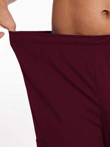 Uniformes quirúrgicos para hombres, conjuntos de ropa de enfermería (Parte superior + Pantalones), uniformes de enfermería, ropa de trabajo para salón de belleza, uniformes hospitalarios - Burdeos - Ver 9