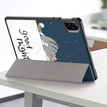 Apple 1 Pc Kitten Case For HONOR Pad X9/X8 Pro 11.5 Inch (HLN-W09)2023 Tablet Holder PU Leather Stand Back Smart Cover Case