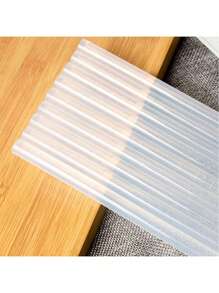 20pcs 7mm X 100mm Transparent Hot Melt Glue Sticks, Suitable For Electric Glue Gun, Crafts Repair, General DIY Tools