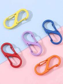 1/5/10pcs Mixed Color Backpack Zipper Lock Set For Men And Women Easy-Pull Buckle Anti-Theft Zipper Clip - Keep The Zipper Closed - Backpack Alloy Buckle With Two Spring Buckles For Luggage Suitcase Handbags Keys Purse DIY Accessories Travel Essentials Multi-Functional S Buckle Metal Buckle Hook For Travel Camping Outdoor Beach Summer Vacation Back To School