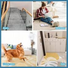 4/8/10/12/16/24 piezas Almohadillas antideslizantes para alfombra, agarradores de alfombra adhesivos reutilizables, de doble cara, lavables de cinta de PU