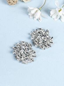 2pcs Multi-Season Creative Street Fashion Detachable DIY Shoe Accessories - Silver - View 6