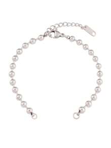 2pcs 2/3/4mm Bead Bracelet Stainless Steel Beads Chain Bracelets Blank Base For DIY Bracelet Jewelry Making Accessories - DIY Chains - View 21