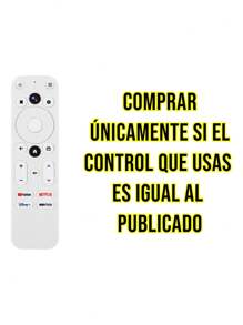 Control Remoto Tv Box Onn 4k Y Hd Streaming Directo - Multicolor - Ver 6