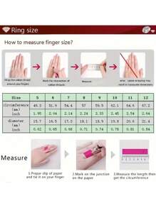 1pc Fashionable Couple Rings - 1pc Stainless Steel Men's Wedding Band & 1pc Elegant Princess Square Cut Women's Engagement/Wedding Ring, Bridal Jewelry Gift - Gun Black - View 6