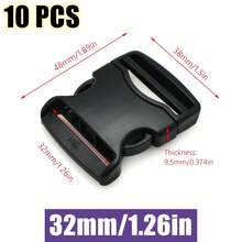 10 Pcs/Pack 20-50mm Webbing Detach Buckle For Outdoor Sports Backpaks Students Bags Luggage Travel Accessories - Multicolor - View 13