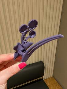 6pcs Elegant Rhinestone Flower Shaped Hair Clips, Bohemian Style Fashion Accessory For Daily Use Claw Clips Hair Claws Hair Barrettes, Vacation Outfits Woman, Looks Of Party - Multicolor - View 6