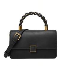 Borsa a tracolla monospalla Top Twist Tote Bag da donna, portafoglio estivo e borsa a tracolla con tracolla staccabile