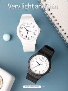 Montre à quartz de mode classique, résistante à l'eau 3ATM, résistante aux chocs et aux chutes, convient aux étudiants, cadeau pour enfants, décoration de campus