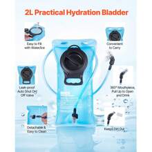 Hydration Backpack, 15-25L Insulated Hydration Pack Backpack With 2-3L TPU Water Bladder, Hiking Water Backpack With Storage For Men Women, Hydro Water Daypack For Hiking Running Cycling Camping - 25L Insulated Hydration 2L TPU - View 2