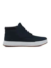 Timberland 枫树林皮革短靴运动鞋 - 海軍 - 查看 1