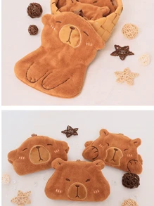 柔软吸水的雪尼尔毛巾，速干手巾，浴室/厨房毛巾，可爱的手巾浴室装饰秋季装饰返校洗碗布厨房毛巾