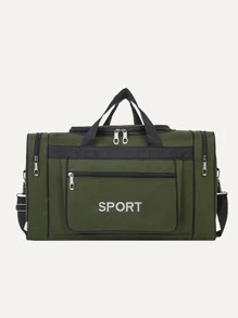 Travel Gym Bag Waterproof Short-Distance Travel Bag Portable Sports Fitness Bag Yoga Exercise Training Bag Large Capacity Tote Bag Handbag Duffel Bag,Foldable Large Capacity Portable Travel Bag Luggage Storage Bag Sports Gym Bag Long And Short Travel Bag, Large Capacity Travel Bag Short Trip Luggage Bag Portable Gym Bag