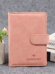 PU Leather Passport Cover RFID Anti-Theft Passport Holder With Multiple Card Slots, Airline Ticket & ID Card Pouch, Travel Accessories Travel Essentials Travel Must Haves Holiday Essentials Holiday Travel Bag - Multicolor - View 12