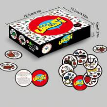 Popular Holiday Party Board Game Card Game, Arabic Cards "Observer" "STOP" "Expedition Chess", Suitable For Friends And Family Gatherings Celebrations