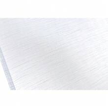2 Horizontal Textured Sheer Curtains, Rod Loop Squeezed Voile Window Curtains, 70 X 150 Cm / 70 X 240 Cm - 白色 - 查看 3