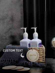 1pc Baby Commemorative Card Child Milestone Photo Wood Chip Text Customization, Crafts Jewelry In The Wind Wood Chip Creative DIY Original Wood Chip Shooting Props Single-Side Laser Engraving Gifts Birthday Graduation