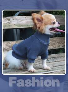 Camiseta para perros pequeños de la marca PAIAITE para chihuahuas, yorkies y cachorros - Azul - Ver 7