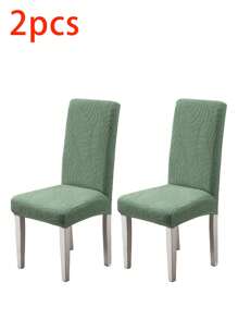 1/2/4/6pcs Stretch Tree Leaf Waterproof Chair Covers, Removable And Washable, Suitable For Home, Restaurant, Party