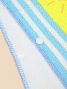 مجموعة من الفيبر الناعم المطبوع للأطفال والشباب، تشمل رداء كاب كابوشون، بشكل إواء استحمام، وحولة شاطئ، وكاب للخروجات الخارجية للربيع والصيف