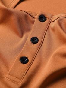 Bộ trang phục nam 2 món - 1 áo phông + 1 quần short, Bộ áo phông nam, Bộ quần short nam, Bộ đồ thường ngày đi nghỉ cổ điển dành cho nam, Bộ đồ thể thao chạy bộ tập luyện đường phố dành cho nam, Áo phông cà phê + Quần đen - Nhiều màu - Xem 5