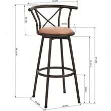 Barstools - Brązowy 99,5 cm - Zobacz 3
