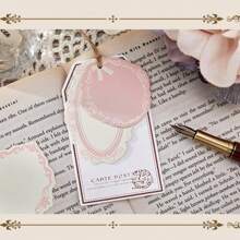 1PC/4PCS Embossed Sticky Note Handbill Three-Dimensional Collage Decorative Retro Material Paper