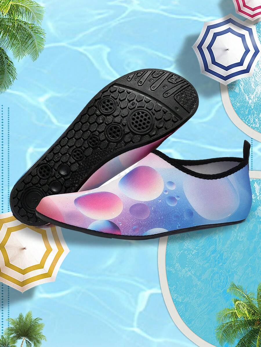 Kids' Water Shoes,Lightweight Water Socks For Kids & Soft-Soled Barefoot Indoor Sports Shoes,Yoga Shoes,Beach Shoes,Suitable For Outdoor,Beach - Coral Pink - View 1