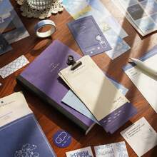 155pcs Stationery Gift Set For Notebook, Diary Materials Including Stickers, Washi Tape, Creative Retro Style Accessories,Back To School,School Supplies