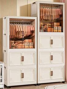 Organizador de armario de 5/4/3/2/1 niveles, organizador de almacenamiento, estantería para zapatos, organizador de maquillaje, organizador de ropa, armario de almacenamiento, cómoda para el dormitorio, cajón