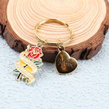 Cherished Keepsake, Chic 'Best Mom' Keychain - Alloy, Letter Charm For Bags & Cars, A Heartfelt Mother's Day Gift For Mom From Son And Daughter