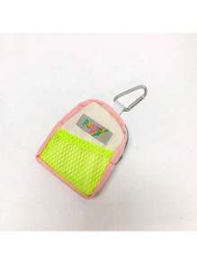 Cute Funny Little Black Person Hanging Bag Phone Case Short Strap Handheld Mini Purse Weird Expression Earphone Case Jeans Waist Bag Card Holder Mini Change Purse Gift For Men And Women Gifts For Mother, Family, Friends, Birthday, Holiday Phone Charm, Phone Chain