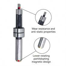 OUR ADVENTURE BOOK 1pc Precisie 10mm HSS Kantenzoeker voor Draaibank - Titanium Gecoat, Niet-Elektrisch, Zeer Precisie Meetinstrument met 4mm Sonde