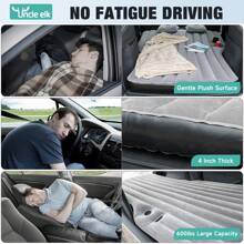 Umbrauto Inflatable SUV Air Mattress Fit For TeslaModel Y Mattress Portable Trunk Camping Bed Foldable Travel Sleeping Pad With Air Pump And Storage Bag For Outdoor - Xám - Xem 5