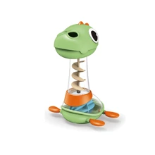 Juguete de baño para bebé, Dinosaurio de giro y aprendizaje que permite observar el flujo del agua - Dinosaurio - Ver 8