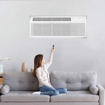 Air Conditioner Wall Sleeve, 26/42 In Through The Wall Air Conditioner Sleeve, With/Without External Grille, Wall AC Sleeve, Fit Most Brands Of Through The Wall Air Conditioner, Durable And Weather-Resistant