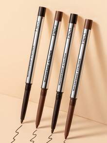 HECI BEAUTY 1pc Retractable Eyeliner Pencil, Smooth Texture, High Pigmentation, Waterproof, Creates Bold And Clear Lines - Multicolor - View 6