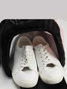 1 pièce Sac à chaussures, sac , de vacances, d'extérieur, de ski, d'articles de sport, de voyage, sac fourre-tout, sac de travail et de fitness, sac d'école pour les étudiants, sac de week-end, sac de sport, sac d'entraînement, grand sac de sport étanche, sac à main de week-end, séparation sèche et humide, sac à bandoulière multifonction de loisir portable, pour hommes, femmes, filles, garçons, accessoires de gym