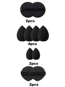 43件套化妆刷套装，包括眼影刷、眉刷、粉底刷、散粉刷、腮红刷、遮瑕刷和高光刷，采用超柔软优质合成毛制成，适合日常面部化妆。