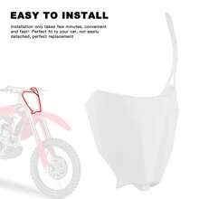Plăcuță de înmatriculare față pentru motocicletă pentru CRF450R CRF250R CRF250RX CRF450RX 2017-2020 CRF 250/450 RX, Motocicletă, Motocross, Accesorii motociclete, Accesorii pitbike