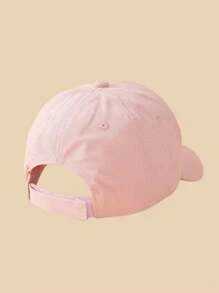 1 pièce Casquette de baseball de protection solaire polyvalente pour l'extérieur avec cœur et arc-en-ciel brodés pour filles