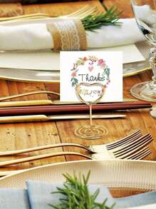 1/12/24 Pcs Heart Shape Table Number Holders, Place Card Holders, Wire Picture Holders, Small Table Card Holders,Photo Picture Holders For Centerpieces, Wedding Reception, Birthday Anniversary Party Decoration