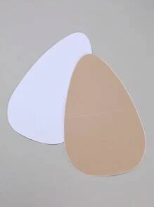 Cubierta para pezones invisible con efecto push up, en beige/café/negro, sin espalda ni tirantes, adecuada para tallas de sujetador de la B a la E