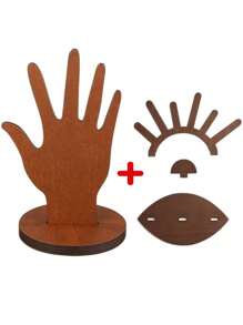 1 szt. Niestandardowa tacka na palmę oka, luksusowa biżuteria bransoletka kolczyki naszyjnik pierścień zegarek, tacka na biżuterię, przechowywanie kluczy w domu salon biuro, idealny prezent